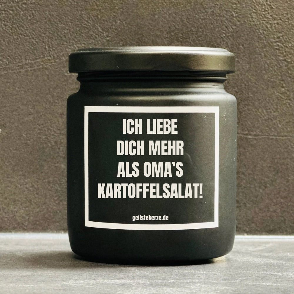 Liebeserklärung an Omas Kartoffelsalat als Geschenk