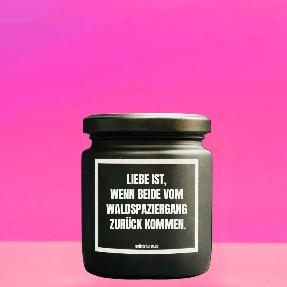 Duftkerze als Geschenk zum Valentinstag