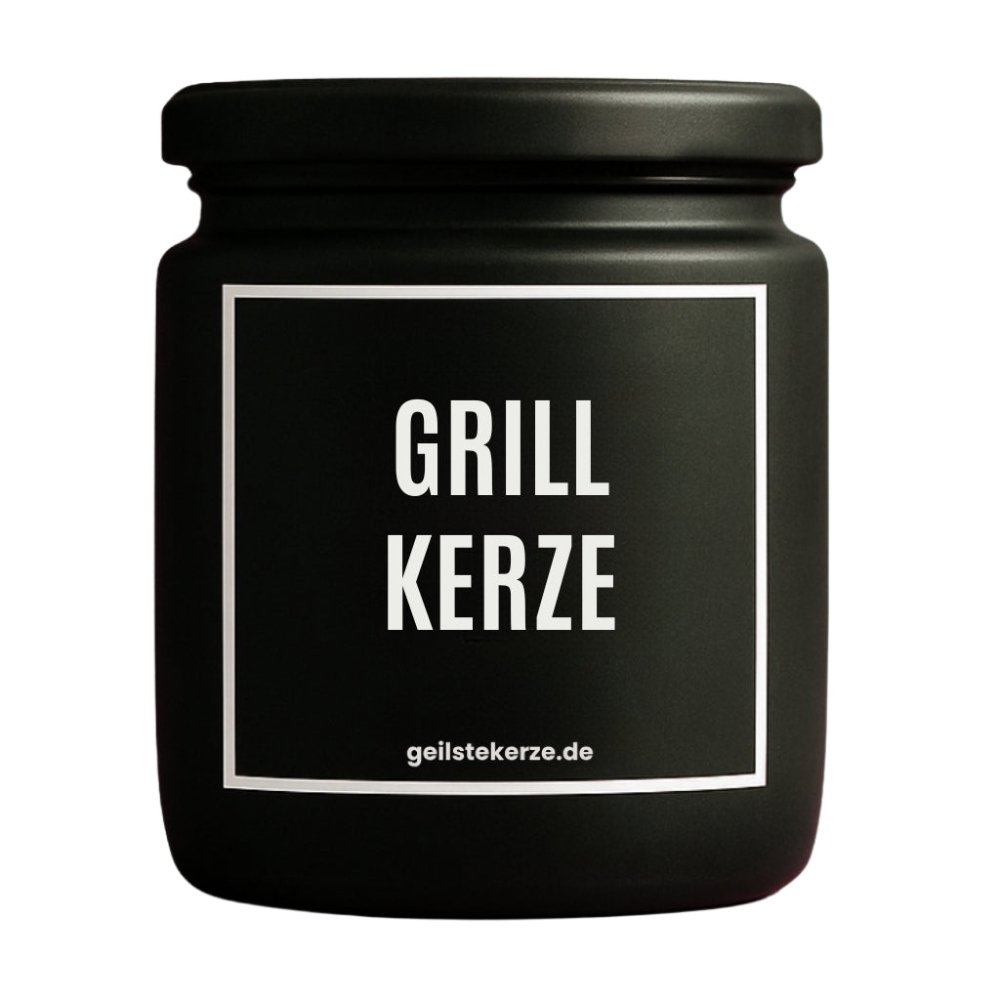 Duftkerze mit Spruch von geilstekerze ist der neue Geschenketrend. Diese witzige Kerze Vegane Bio-Kerze mit Spruch – GRILLKERZE brennt mega lange sagenhafte 80 Stunde, hochwertige ätherische Öle schaffen beste Duftverteilung. Mit 1400 lustigen Sprüchen perfekt zum Verschenken. Handgemacht in Deutschland von geilstekerze.de -Die beste Duftkerze die du kaufen kannst.