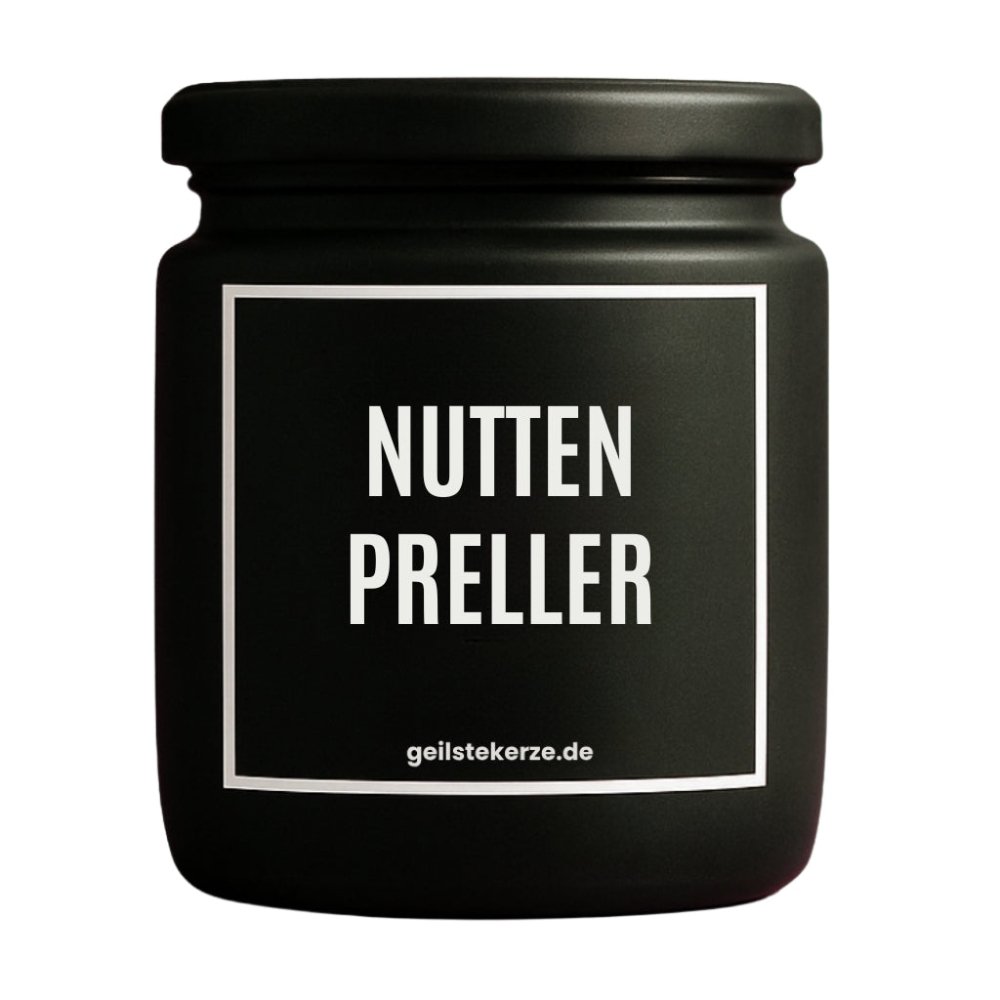 Duftkerze mit Spruch von geilstekerze ist der neue Geschenketrend. Diese witzige Kerze Vegane Bio-Kerze mit Spruch – NUTTENPRELLER brennt mega lange sagenhafte 80 Stunde, hochwertige ätherische Öle schaffen beste Duftverteilung. Mit 1400 lustigen Sprüchen perfekt zum Verschenken. Handgemacht in Deutschland von geilstekerze.de -Die beste Duftkerze die du kaufen kannst.
