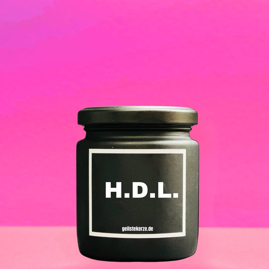 Duftkerze I HDL „Hab dich lieb“