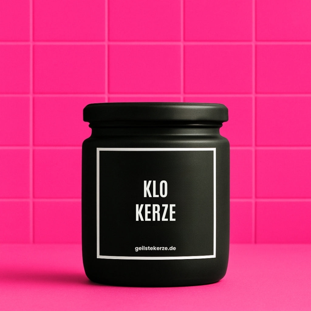 Erste von künstlicher Intelligenz kreierte Vegane Bio-Kerze mit Spruch – KLOKERZE Mega lange Brenndauer von 80 Stunde, hochwertige ätherische Öle schaffen beste Duftverteilung. Mit 1400 lustigen Sprüchen perfekt zum Verschenken. Handgemacht in Deutschland von geilstekerze.de -Die beste Duftkerze die du kaufen kannst.