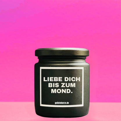 Duftkerze | LIEBE DICH BIS ZUM MOND.