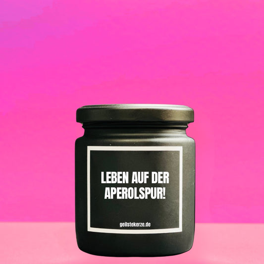 Duftkerze | LEBEN AUF DER APEROLSPUR!