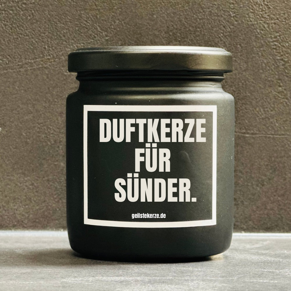 Duftkerze | DUFTKERZE FÜR SÜNDER.