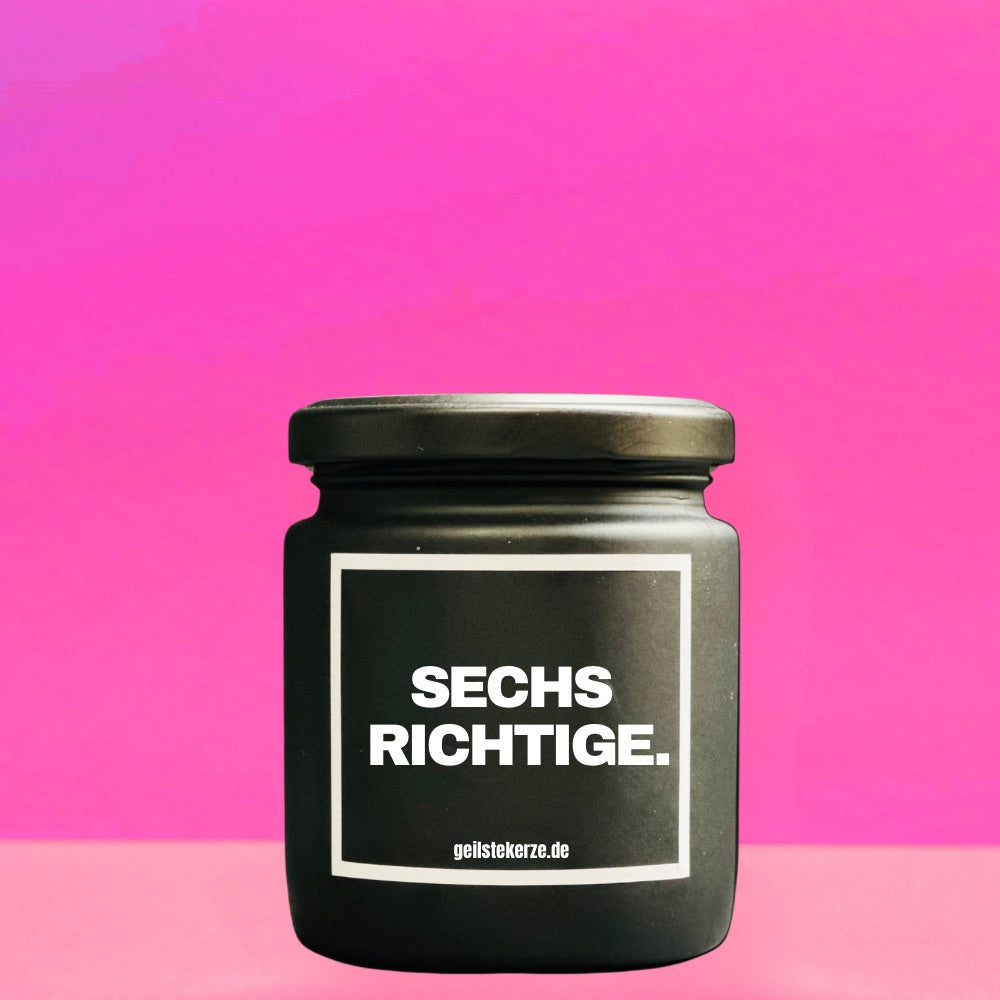 Duftkerze | SECHS RICHTIGE.