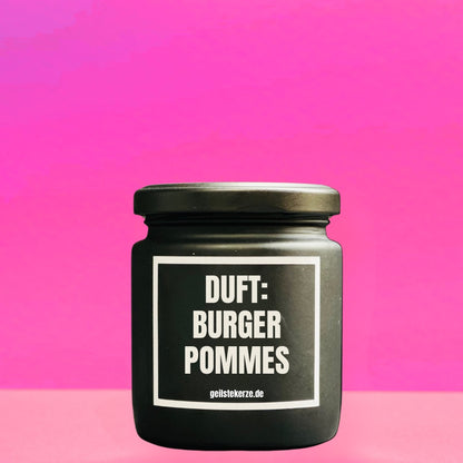 Duftkerze | DUFT: BURGER POMMES