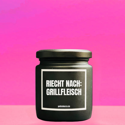 Duftkerze | RIECHT NACH: GRILLFLEISCH