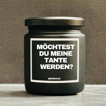 Duftkerze | MÖCHTEST DU MEINE TANTE WERDEN?