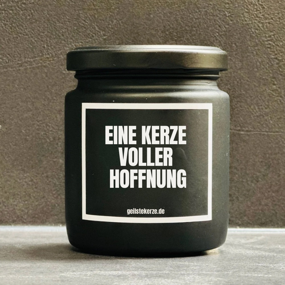 Duftkerze | EINE KERZE VOLLER HOFFNUNG