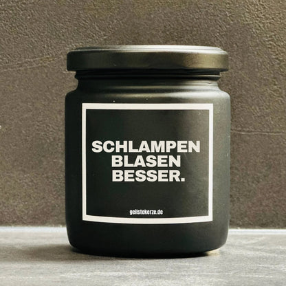 Duftkerze | SCHLAMPEN BLASEN BESSER.