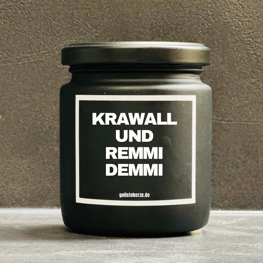 Duftkerze | KRAWALL UND REMMIDEMMI