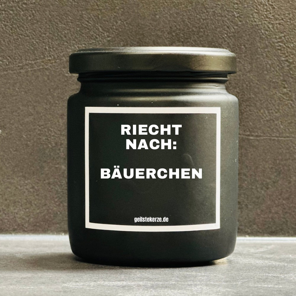 Duftkerze | RIECHT NACH BÄUERCHEN