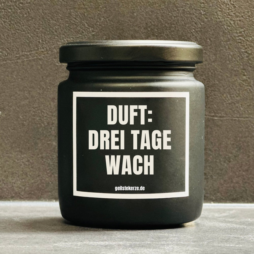 Duftkerze | DUFT: DREI TAGE WACH