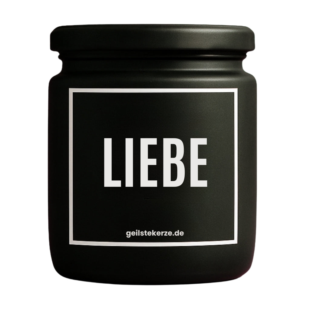 Erste von künstlicher Intelligenz kreierte Vegane Bio-Kerze mit Spruch – LIEBE Mega lange Brenndauer von 80 Stunde, hochwertige ätherische Öle schaffen beste Duftverteilung. Mit 1400 lustigen Sprüchen perfekt zum Verschenken. Handgemacht in Deutschland von geilstekerze.de -Die beste Duftkerze die du kaufen kannst.