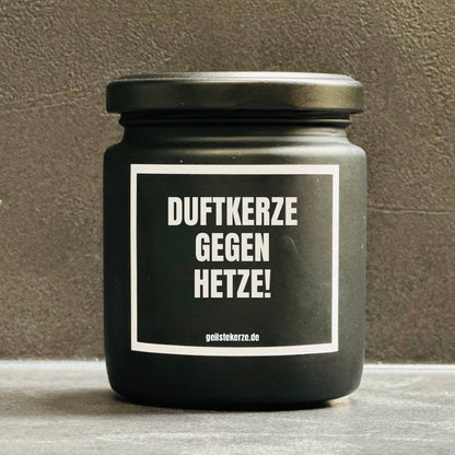 Duftkerze | DUFTKERZE GEGEN HETZE!