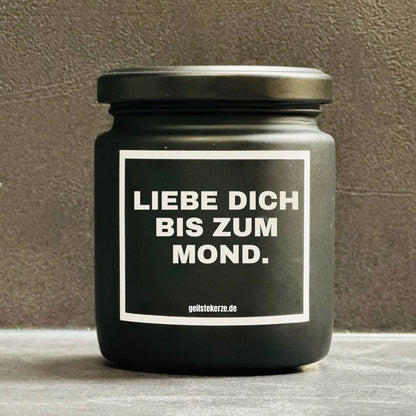 Duftkerze | LIEBE DICH BIS ZUM MOND.