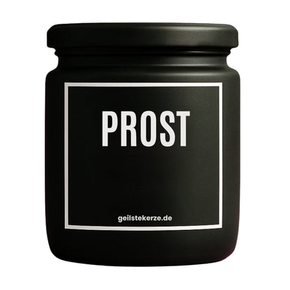 Erste von künstlicher Intelligenz kreierte Vegane Bio-Kerze mit Spruch – PROST Mega lange Brenndauer von 80 Stunde, hochwertige ätherische Öle schaffen beste Duftverteilung. Mit 1400 lustigen Sprüchen perfekt zum Verschenken. Handgemacht in Deutschland von geilstekerze.de -Die beste Duftkerze die du kaufen kannst.