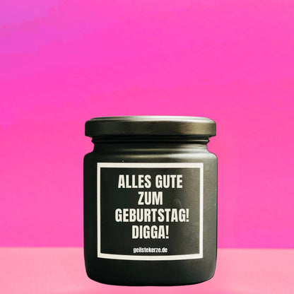 Duftkerze | ALLES GUTE ZUM GEBURTSTAG! DIGGA!