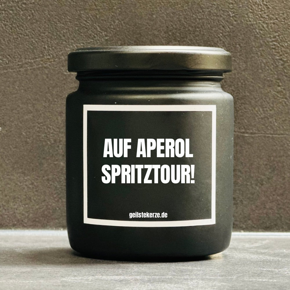 Duftkerze | AUF APEROL SPRITZTOUR!