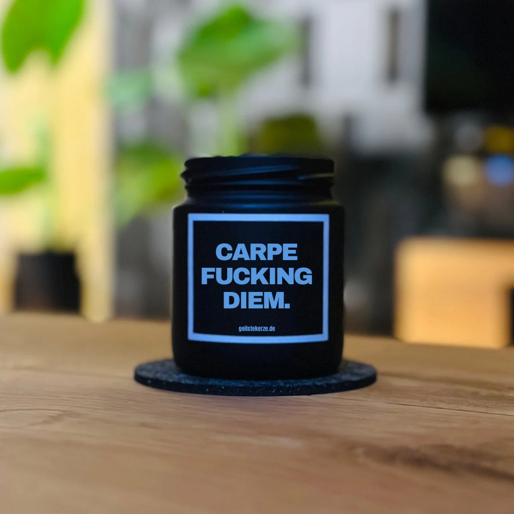 Duftkerze | CARPE FUCKING DIEM.