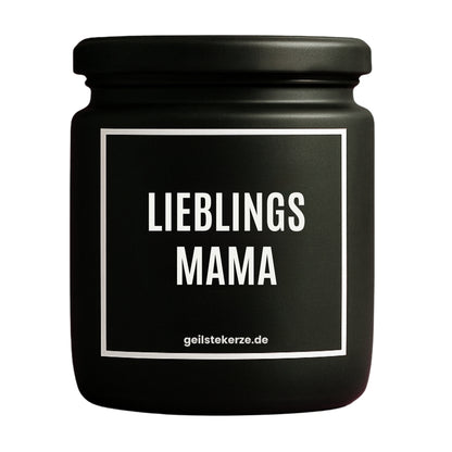 Erste von künstlicher Intelligenz kreierte Vegane Bio-Kerze mit Spruch – LIEBLINGSMAMA Mega lange Brenndauer von 80 Stunde, hochwertige ätherische Öle schaffen beste Duftverteilung. Mit 1400 lustigen Sprüchen perfekt zum Verschenken. Handgemacht in Deutschland von geilstekerze.de -Die beste Duftkerze die du kaufen kannst.