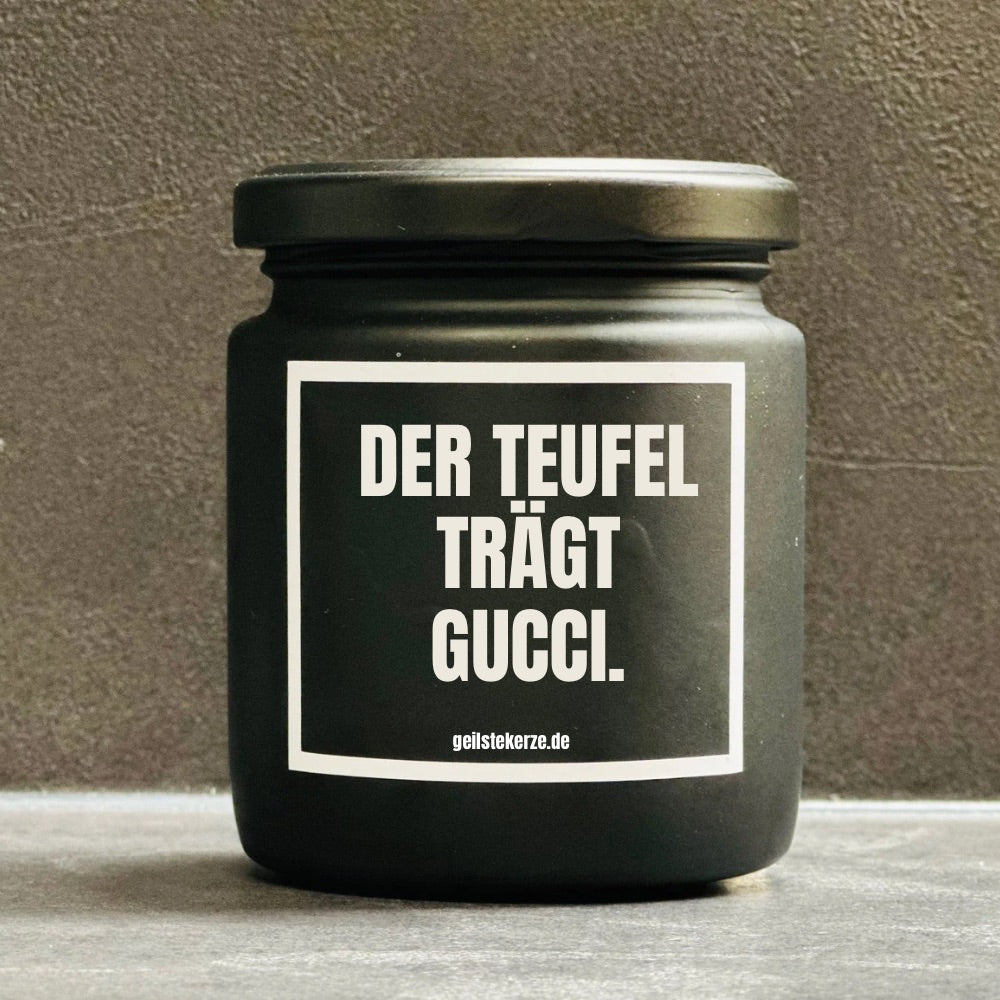 Duftkerze | DER TEUFEL TRÄGT GUCCI.