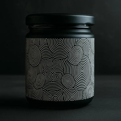 GEMINI Design 3 Zwillinge Sternzeichen Duftkerze – vegane Bio-Duftkerze, KI-Design