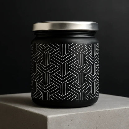 GEMINI Design 6 Zwillinge Sternzeichen Duftkerze – vegane Bio-Duftkerze, KI-Design