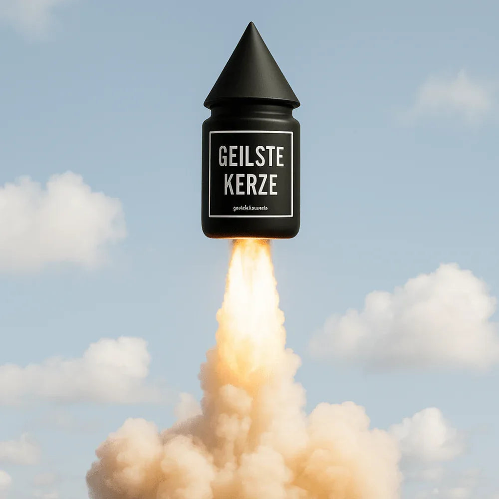 geilstekerze – Premium Verkaufsdisplay für 30 Duftkerzen mit Spruch