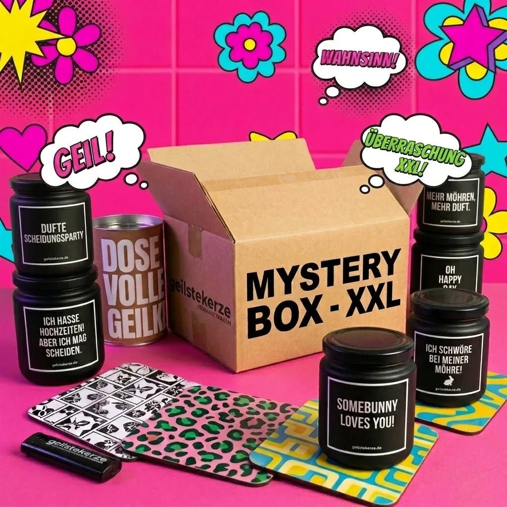 geilstekerze.de MYSTERY BOX XXL Duftkerzen-Box