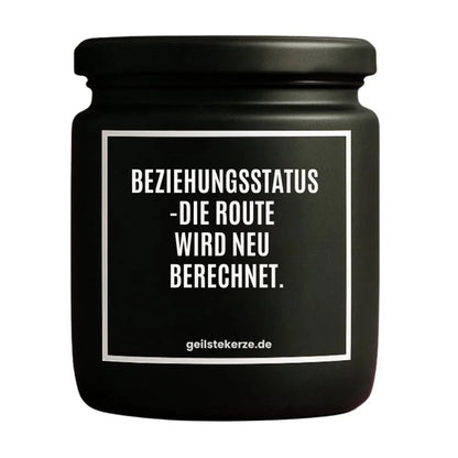 BEZIEHUNGSSTATUS ROUTE WIRD NEU BERECHNET Duftkerze Detail – Sojawachs