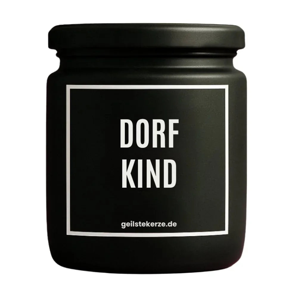 Duftkerze mit Spruch von geilstekerze ist der neue Geschenketrend. Diese witzige Kerze Vegane Bio-Kerze mit Spruch – DORFKIND brennt mega lange sagenhafte 80 Stunde, hochwertige ätherische Öle schaffen beste Duftverteilung. Mit 1400 lustigen Sprüchen perfekt zum Verschenken. Handgemacht in Deutschland von geilstekerze.de -Die beste Duftkerze die du kaufen kannst.