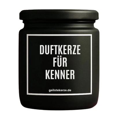 DUFTKERZE FUER KENNER Detail – weißes Sojawachs, handgemacht