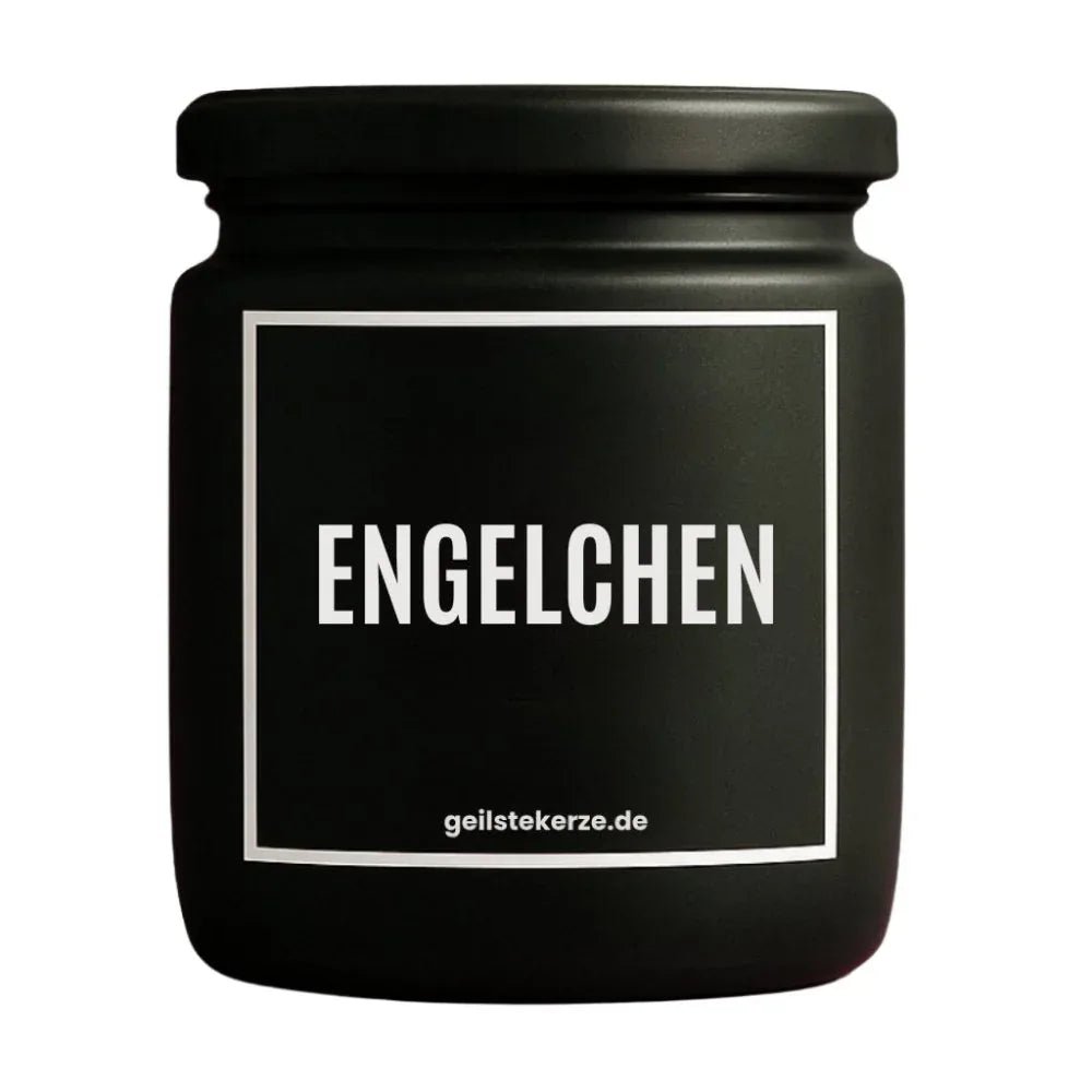 Duftkerze mit Spruch von geilstekerze ist der neue Geschenketrend. Diese witzige Kerze Vegane Bio-Kerze mit Spruch – ENGELCHEN brennt mega lange sagenhafte 80 Stunde, hochwertige ätherische Öle schaffen beste Duftverteilung. Mit 1400 lustigen Sprüchen perfekt zum Verschenken. Handgemacht in Deutschland von geilstekerze.de -Die beste Duftkerze die du kaufen kannst.