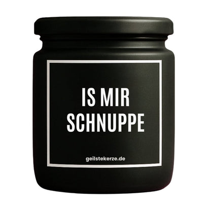 Duftkerze mit Spruch von geilstekerze ist der neue Geschenketrend. Diese witzige Kerze Vegane Bio-Kerze mit Spruch – IS MIR SCHNUPPE brennt mega lange sagenhafte 80 Stunde, hochwertige ätherische Öle schaffen beste Duftverteilung. Mit 1400 lustigen Sprüchen perfekt zum Verschenken. Handgemacht in Deutschland von geilstekerze.de -Die beste Duftkerze die du kaufen kannst.