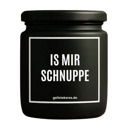 Duftkerze mit Spruch von geilstekerze ist der neue Geschenketrend. Diese witzige Kerze Vegane Bio-Kerze mit Spruch – IS MIR SCHNUPPE brennt mega lange sagenhafte 80 Stunde, hochwertige ätherische Öle schaffen beste Duftverteilung. Mit 1400 lustigen Sprüchen perfekt zum Verschenken. Handgemacht in Deutschland von geilstekerze.de -Die beste Duftkerze die du kaufen kannst.