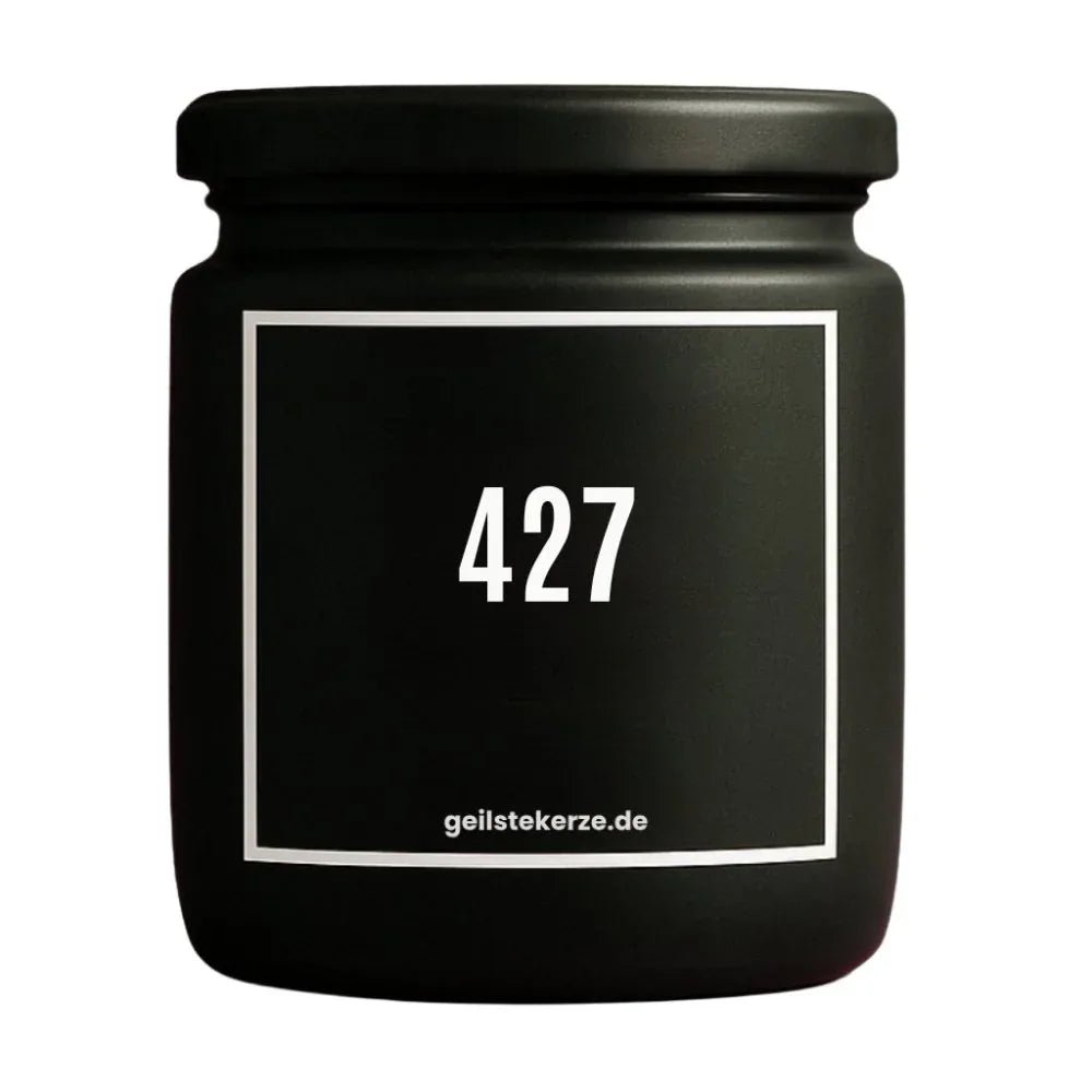Vegane Bio-Kerze mit Spruch – JZ! 427