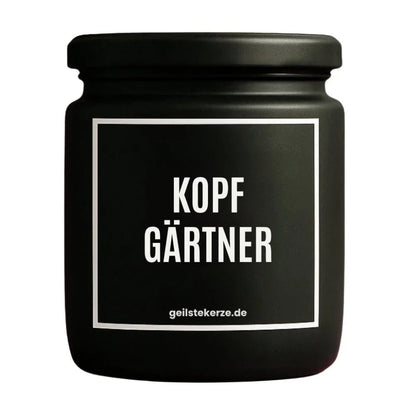 KOPFGÄRTNER Duftkerze Detail – weißes Sojawachs, handgemacht