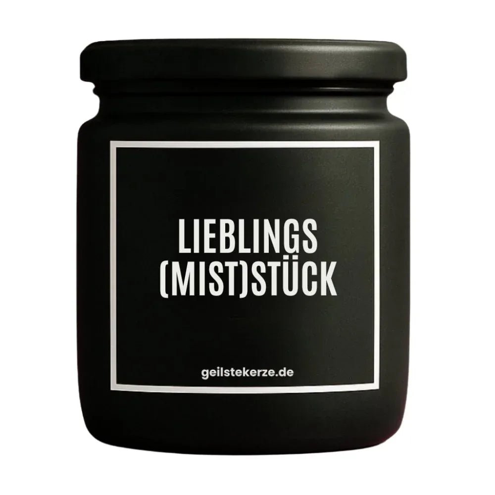 Vegane Bio-Kerze mit Spruch – LIEBLINGS
(MIST)STÜCK