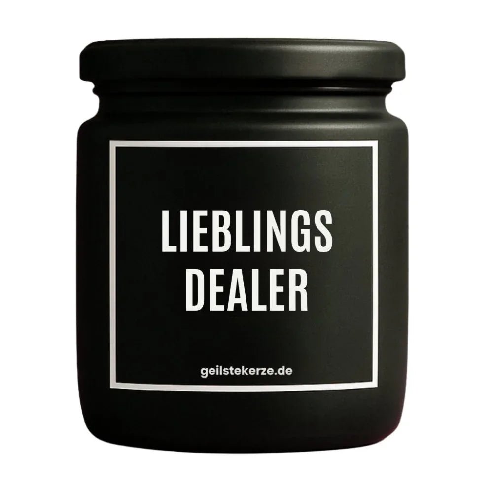 LIEBLINGSDEALER Duftkerze Detail – weißes Sojawachs, handgemacht