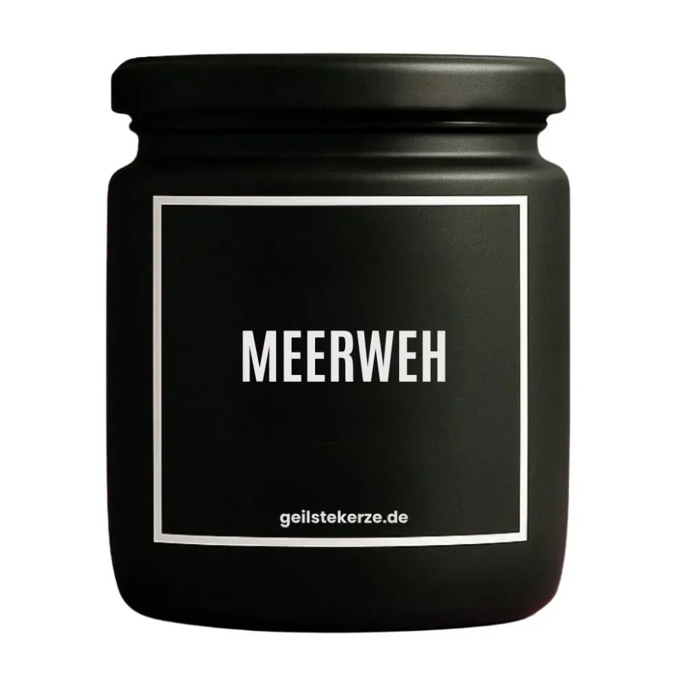Vegane Bio-Kerze mit Spruch – MEERWEH