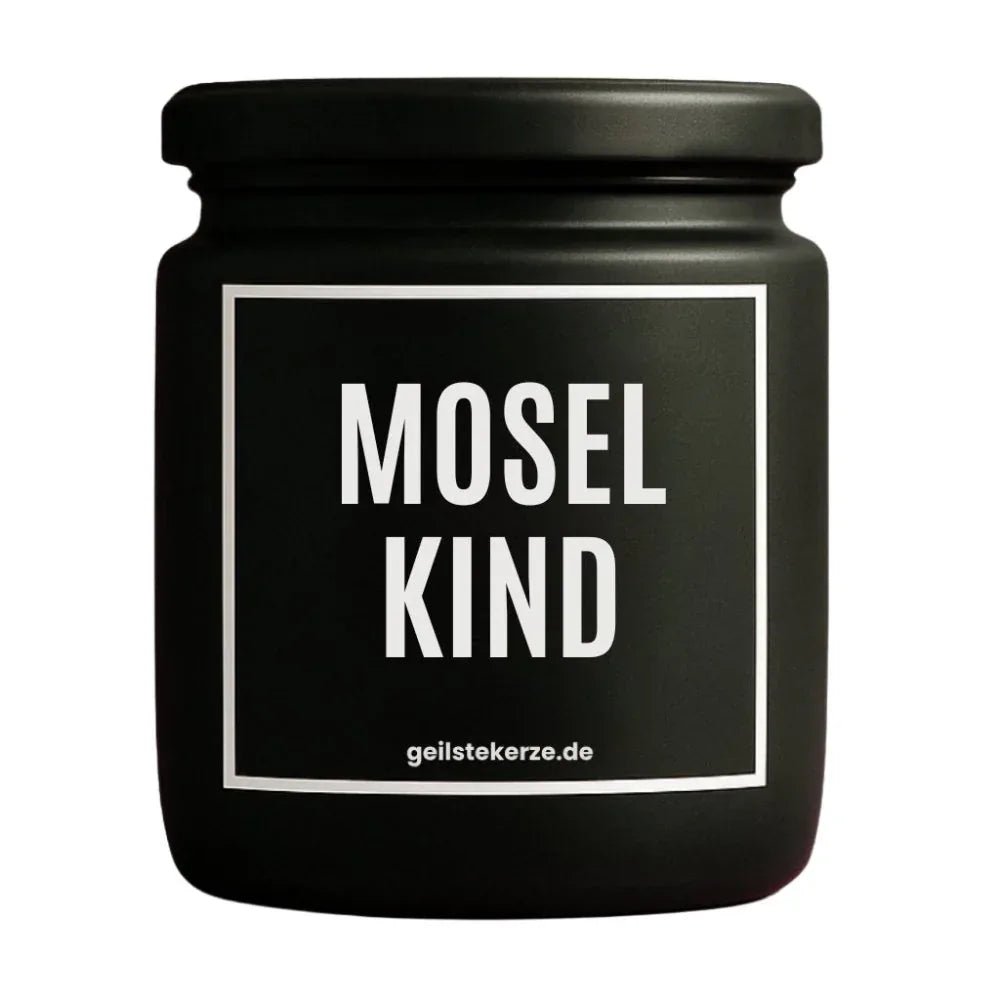Vegane Bio-Kerze mit Spruch – MOSELKIND