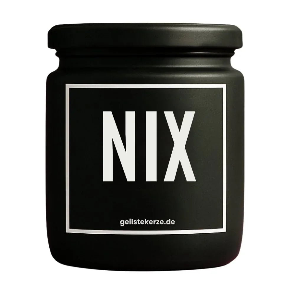 Duftkerze mit Spruch von geilstekerze ist der neue Geschenketrend. Diese witzige Kerze Vegane Bio-Kerze mit Spruch – NIX brennt mega lange sagenhafte 80 Stunde, hochwertige ätherische Öle schaffen beste Duftverteilung. Mit 1400 lustigen Sprüchen perfekt zum Verschenken. Handgemacht in Deutschland von geilstekerze.de -Die beste Duftkerze die du kaufen kannst.