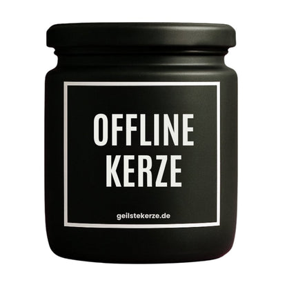 Duftkerze mit Spruch von geilstekerze ist der neue Geschenketrend. Diese witzige Kerze Vegane Bio-Kerze mit Spruch – OFFLINE KERZE brennt mega lange sagenhafte 80 Stunde, hochwertige ätherische Öle schaffen beste Duftverteilung. Mit 1400 lustigen Sprüchen perfekt zum Verschenken. Handgemacht in Deutschland von geilstekerze.de -Die beste Duftkerze die du kaufen kannst.