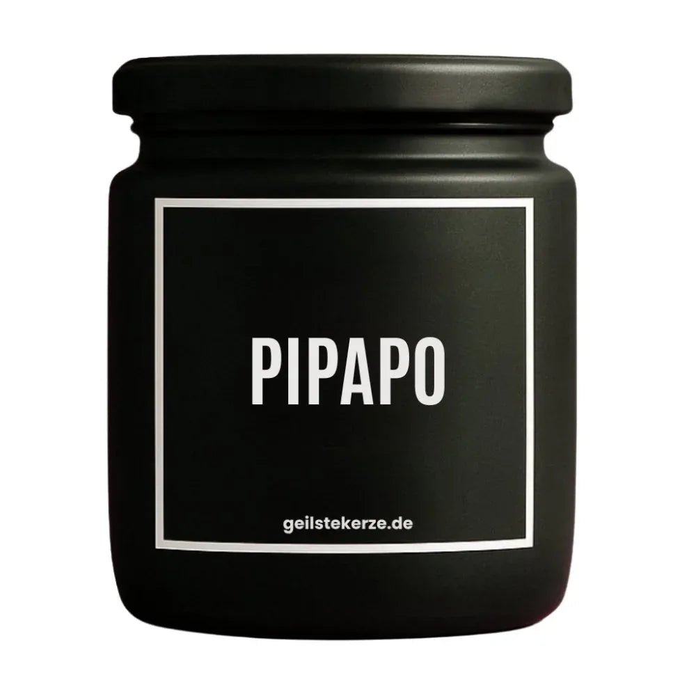 Vegane Bio-Kerze mit Spruch – PIPAPO