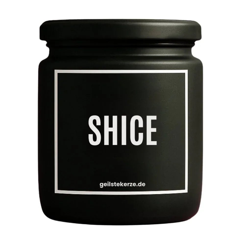 Vegane Bio-Kerze mit Spruch – SHICE
