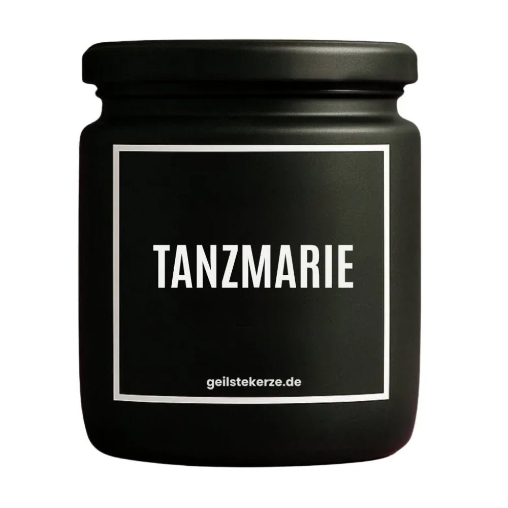 Vegane Bio-Kerze mit Spruch – TANZMARIE