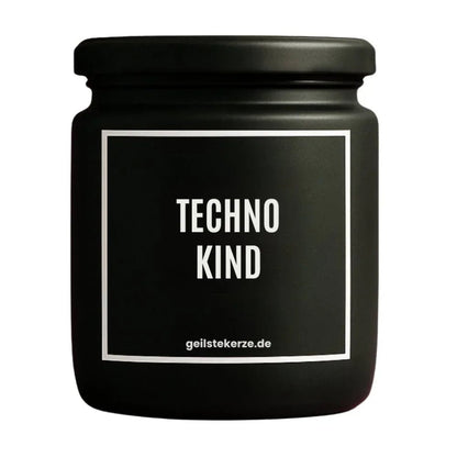 Duftkerze mit Spruch von geilstekerze ist der neue Geschenketrend. Diese witzige Kerze Vegane Bio-Kerze mit Spruch – TECHNOKIND brennt mega lange sagenhafte 80 Stunde, hochwertige ätherische Öle schaffen beste Duftverteilung. Mit 1400 lustigen Sprüchen perfekt zum Verschenken. Handgemacht in Deutschland von geilstekerze.de -Die beste Duftkerze die du kaufen kannst.