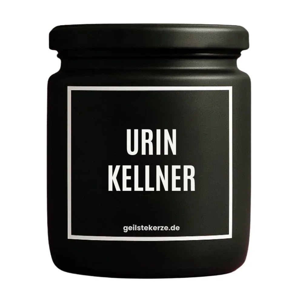 Vegane Bio-Kerze mit Spruch – URINKELLNER